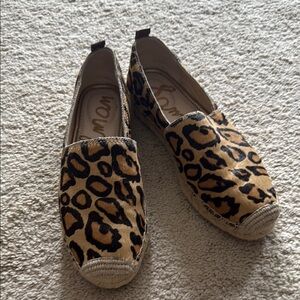 Brown and Black Espadrille Shoes with Jute Sole